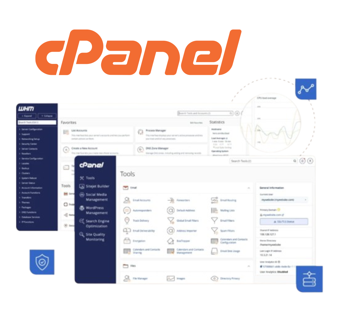 cPanel Dashboard